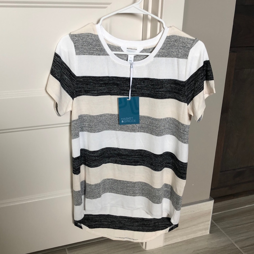 Market & Spruce Hi Lo Knit Top NWT small women’s